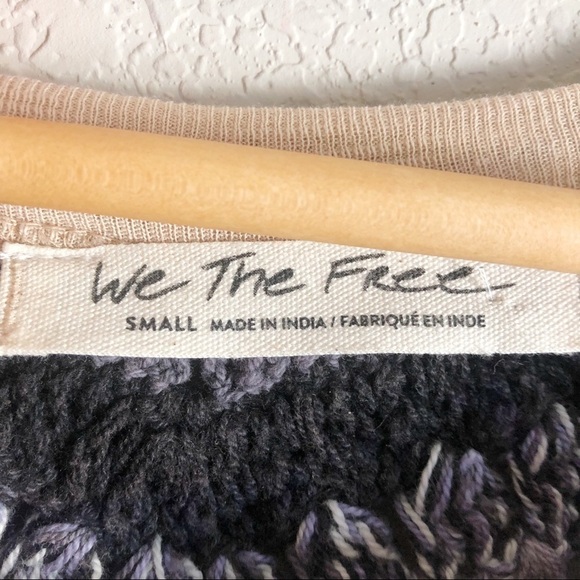 Free People Spring Bound Raglan Crochet Shirt - Picture 7 of 14